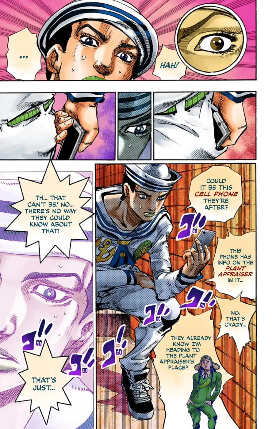 JoJo's Bizarre Adventure, Part 8: JoJolion Colored Manga β Chapter 60 β Page 37