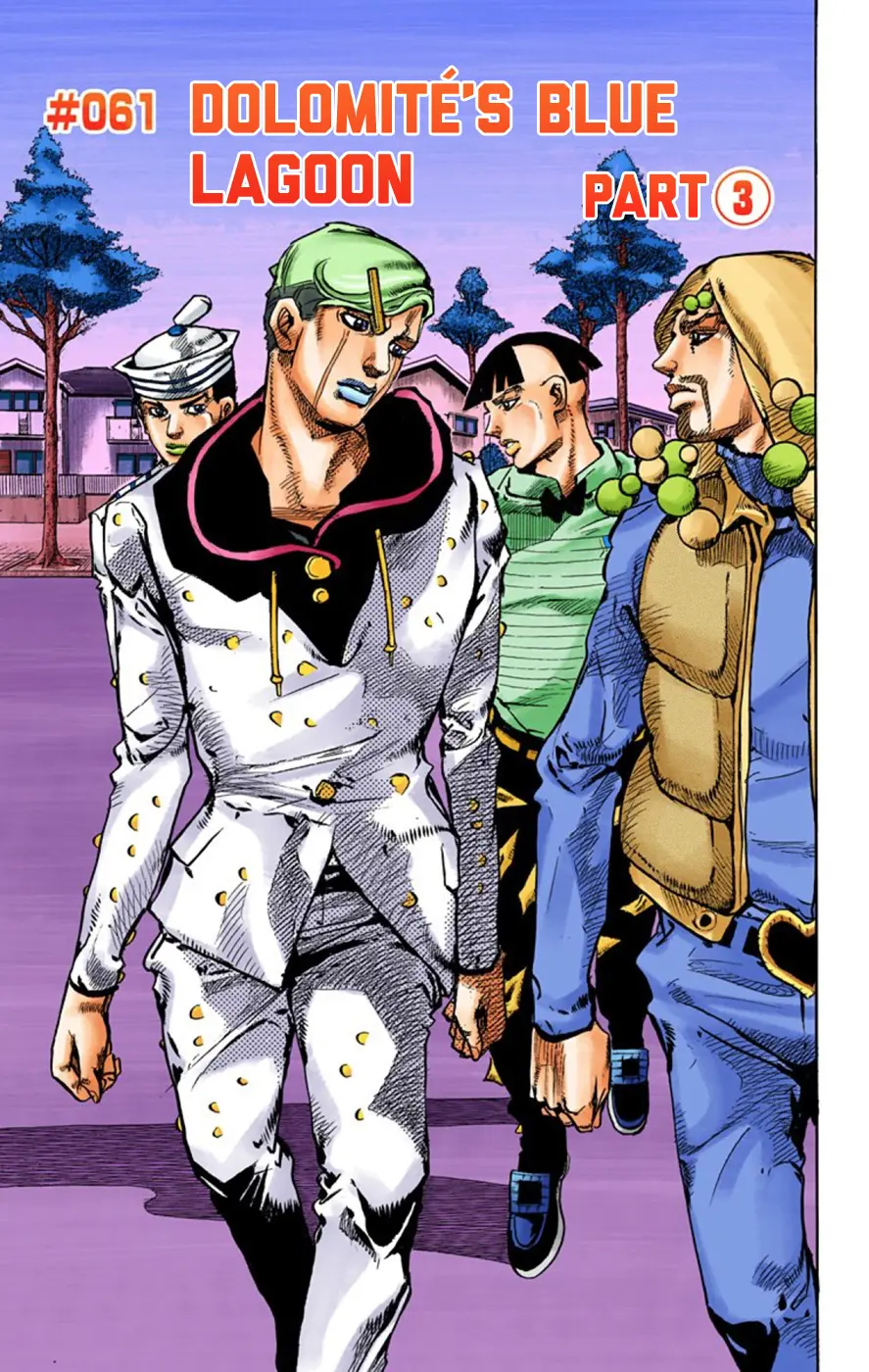 JoJo's Bizarre Adventure, Part 8: JoJolion Colored Manga β Chapter 61 β Page 1