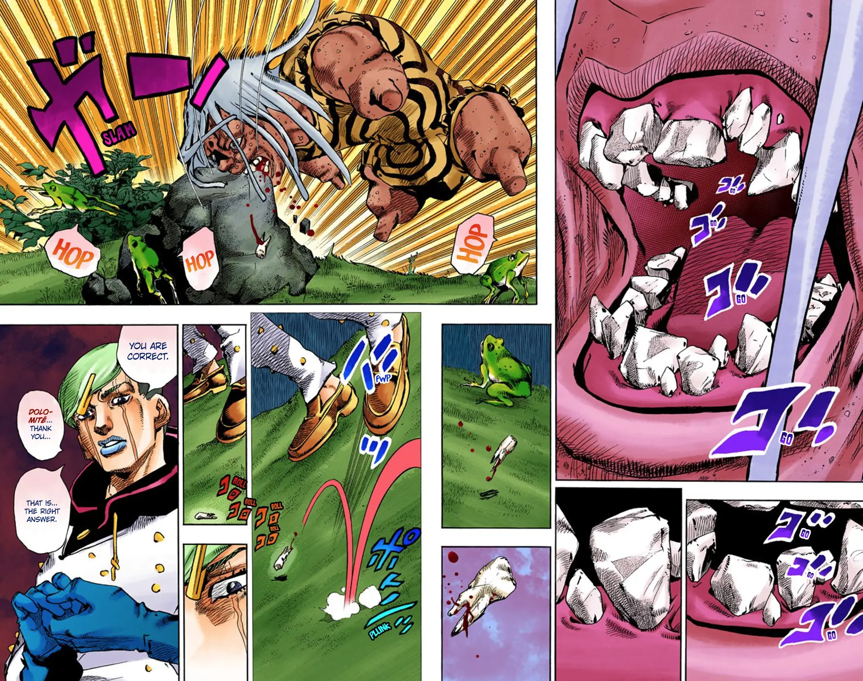 JoJo's Bizarre Adventure, Part 8: JoJolion Colored Manga β Chapter 61 β Page 2