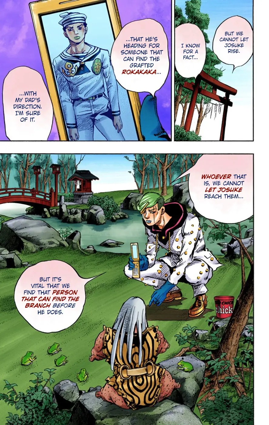 JoJo's Bizarre Adventure, Part 8: JoJolion Colored Manga β Chapter 61 β Page 4