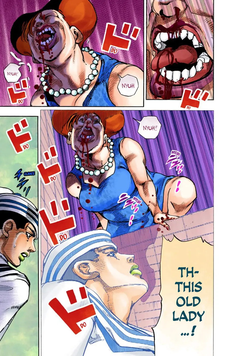 JoJo's Bizarre Adventure, Part 8: JoJolion Colored Manga β Chapter 61 β Page 6