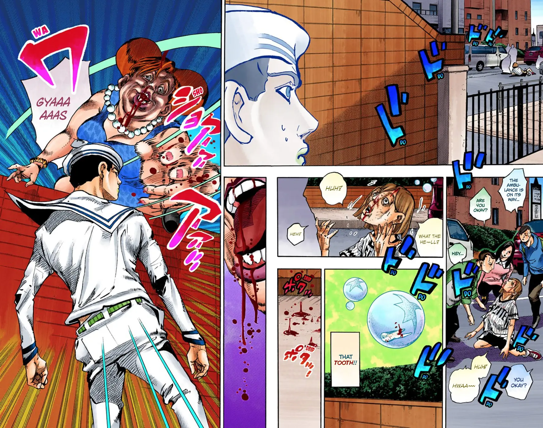 JoJo's Bizarre Adventure, Part 8: JoJolion Colored Manga β Chapter 61 β Page 7
