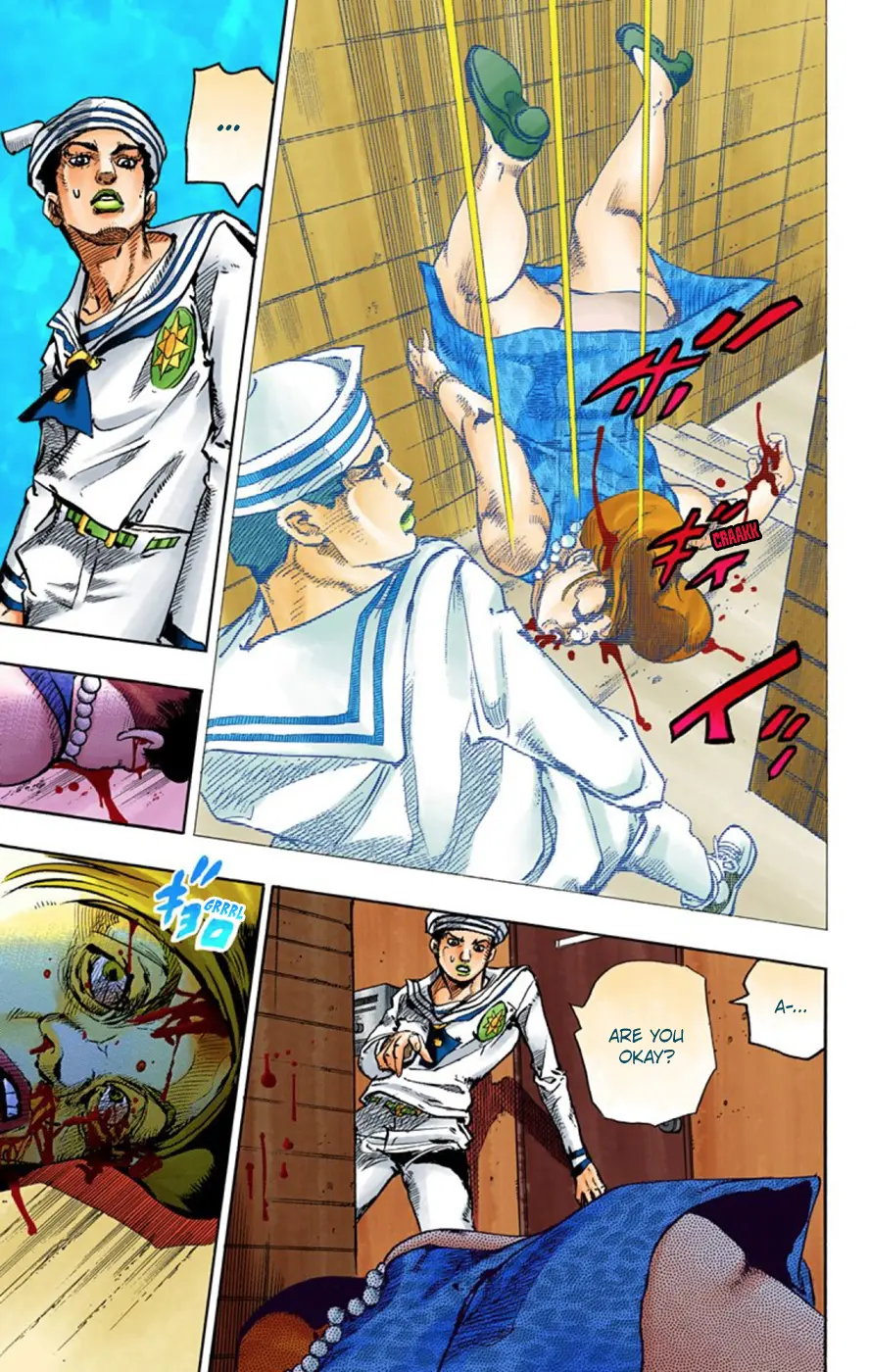 JoJo's Bizarre Adventure, Part 8: JoJolion Colored Manga β Chapter 61 β Page 9