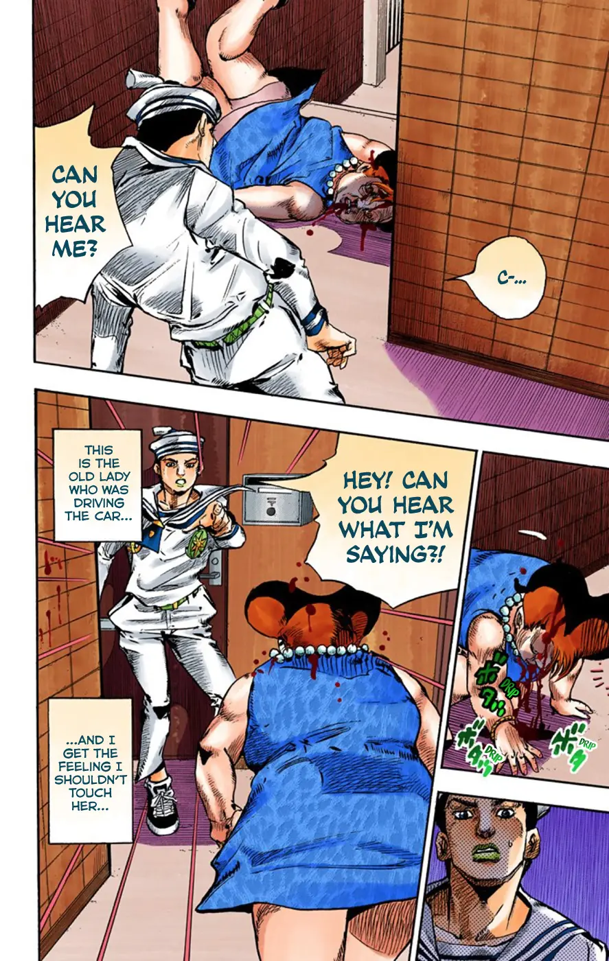 JoJo's Bizarre Adventure, Part 8: JoJolion Colored Manga β Chapter 61 β Page 10