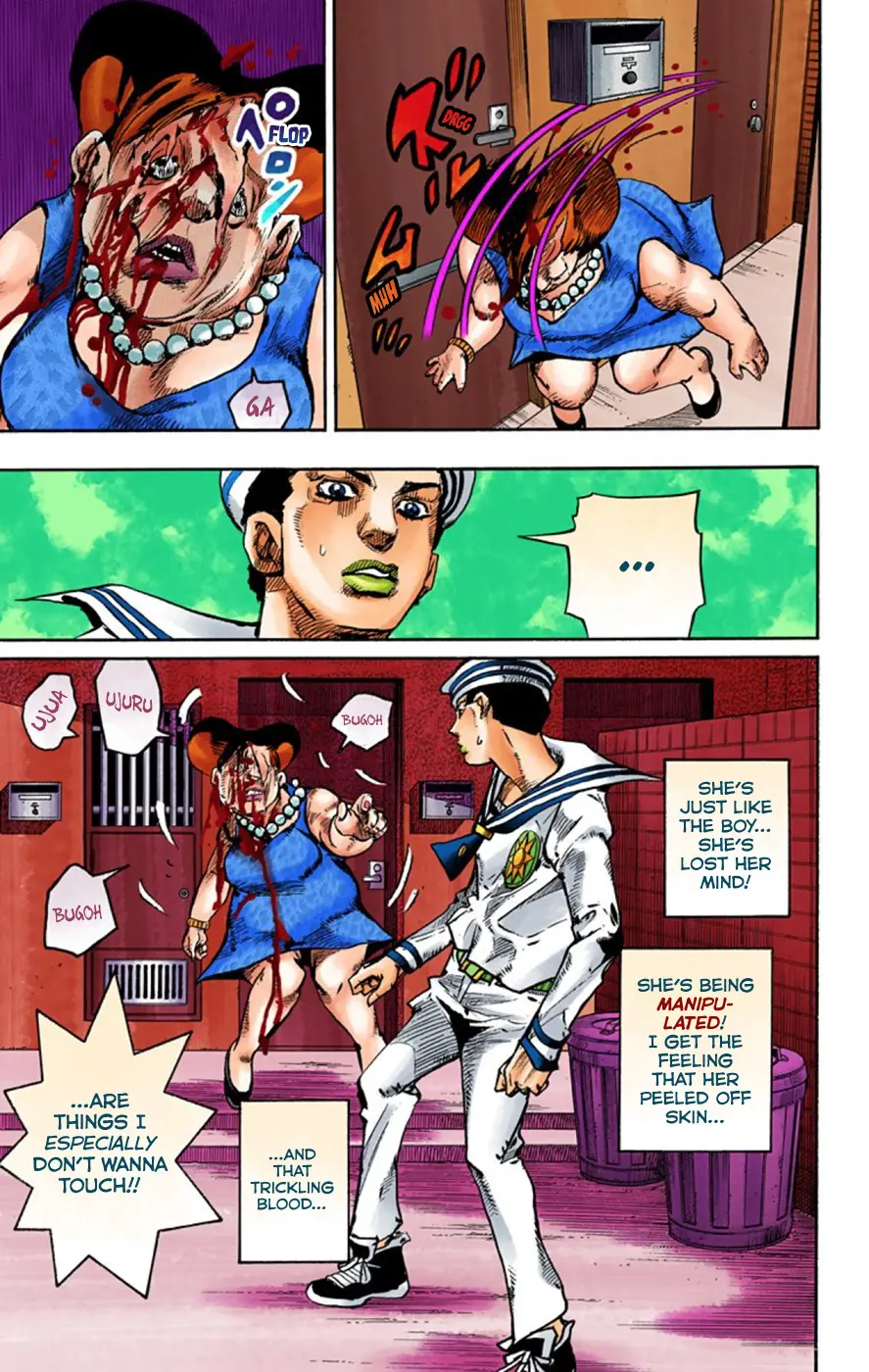 JoJo's Bizarre Adventure, Part 8: JoJolion Colored Manga β Chapter 61 β Page 13