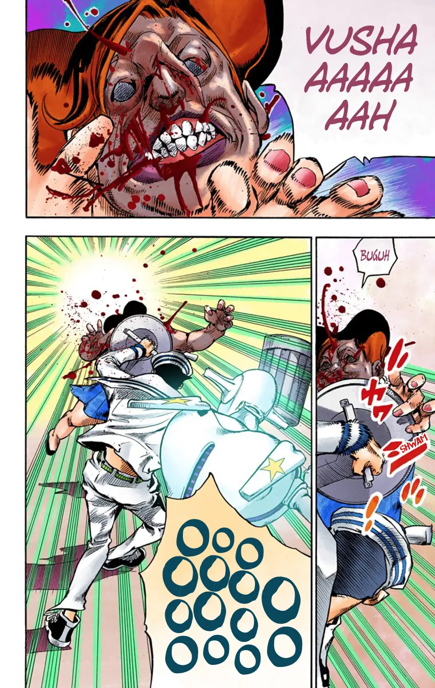 JoJo's Bizarre Adventure, Part 8: JoJolion Colored Manga β Chapter 61 β Page 14