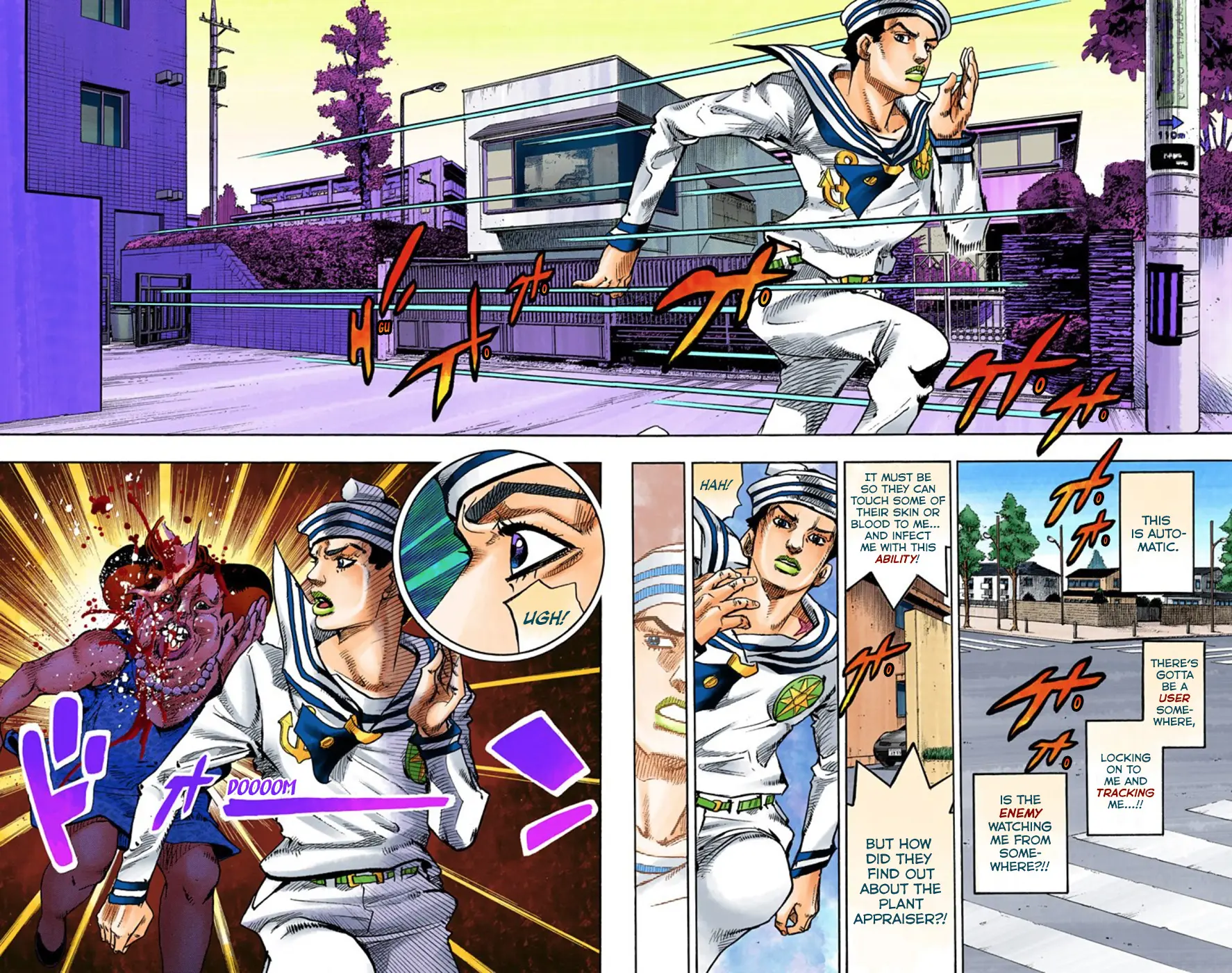 JoJo's Bizarre Adventure, Part 8: JoJolion Colored Manga β Chapter 61 β Page 16
