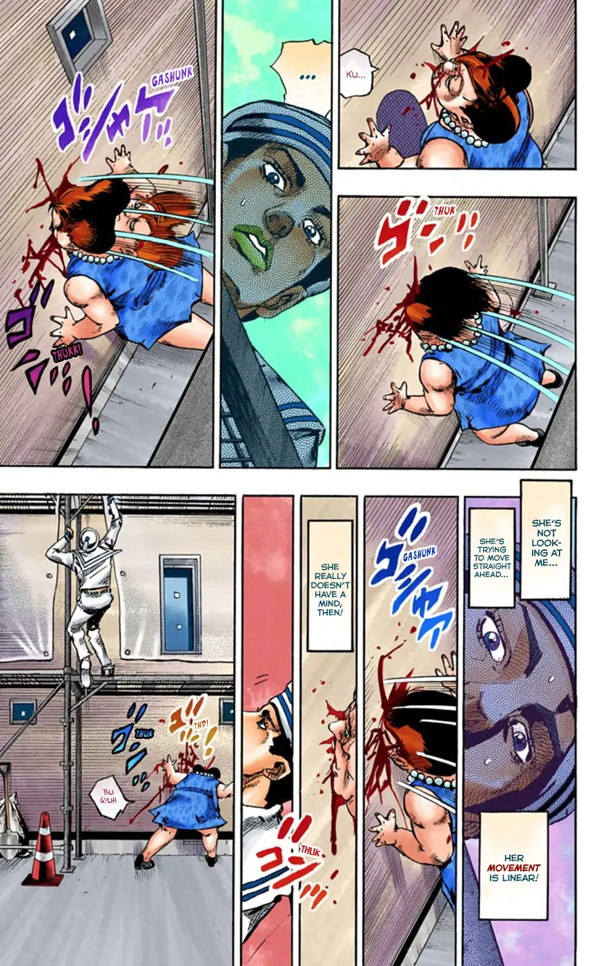 JoJo's Bizarre Adventure, Part 8: JoJolion Colored Manga β Chapter 61 β Page 20