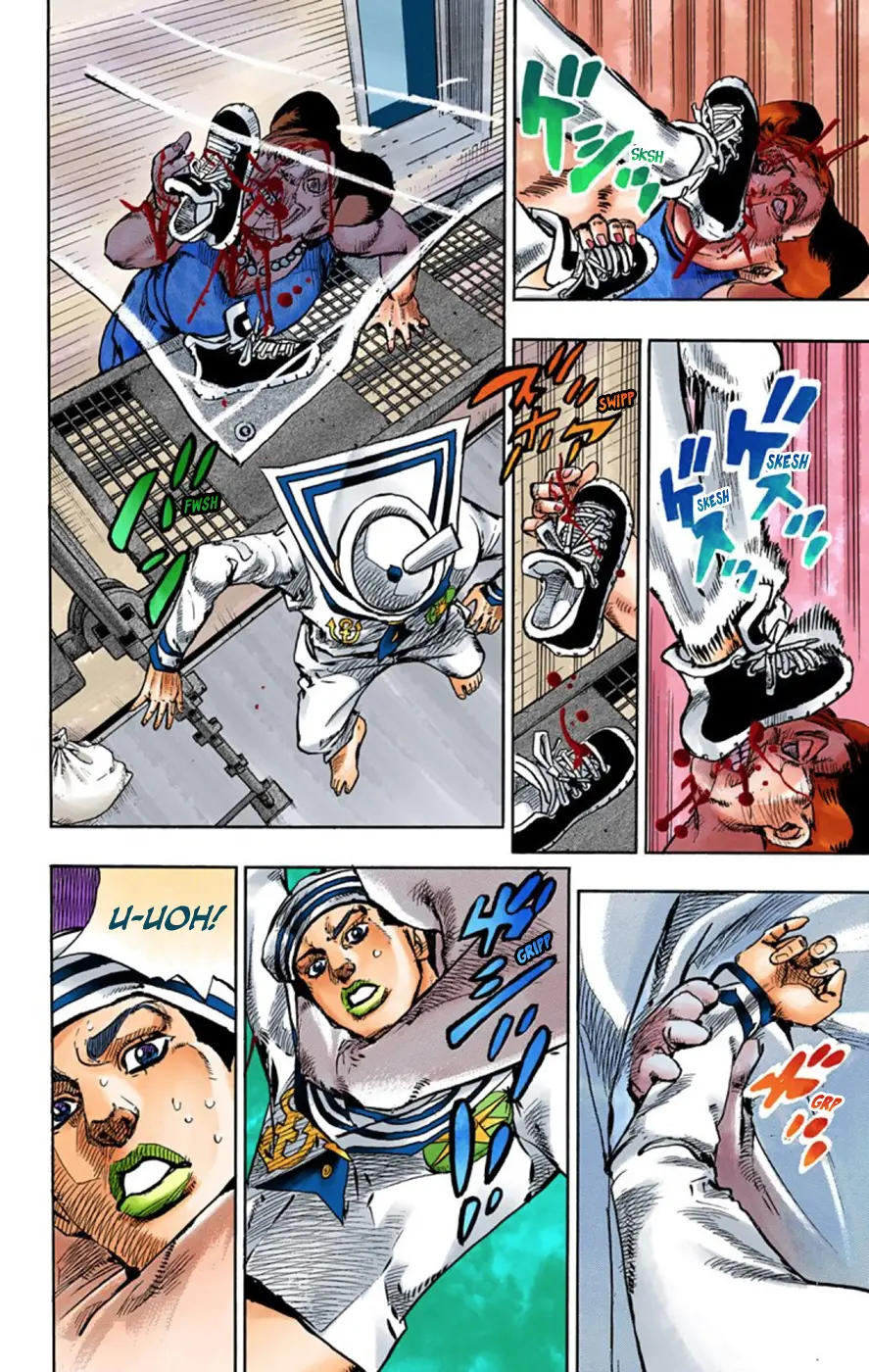 JoJo's Bizarre Adventure, Part 8: JoJolion Colored Manga β Chapter 61 β Page 23
