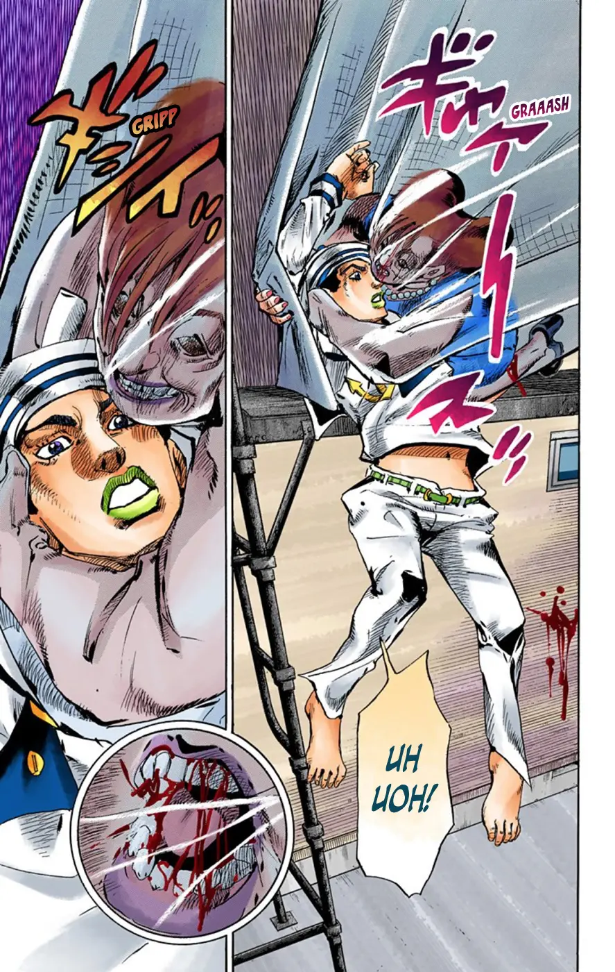 JoJo's Bizarre Adventure, Part 8: JoJolion Colored Manga β Chapter 61 β Page 24