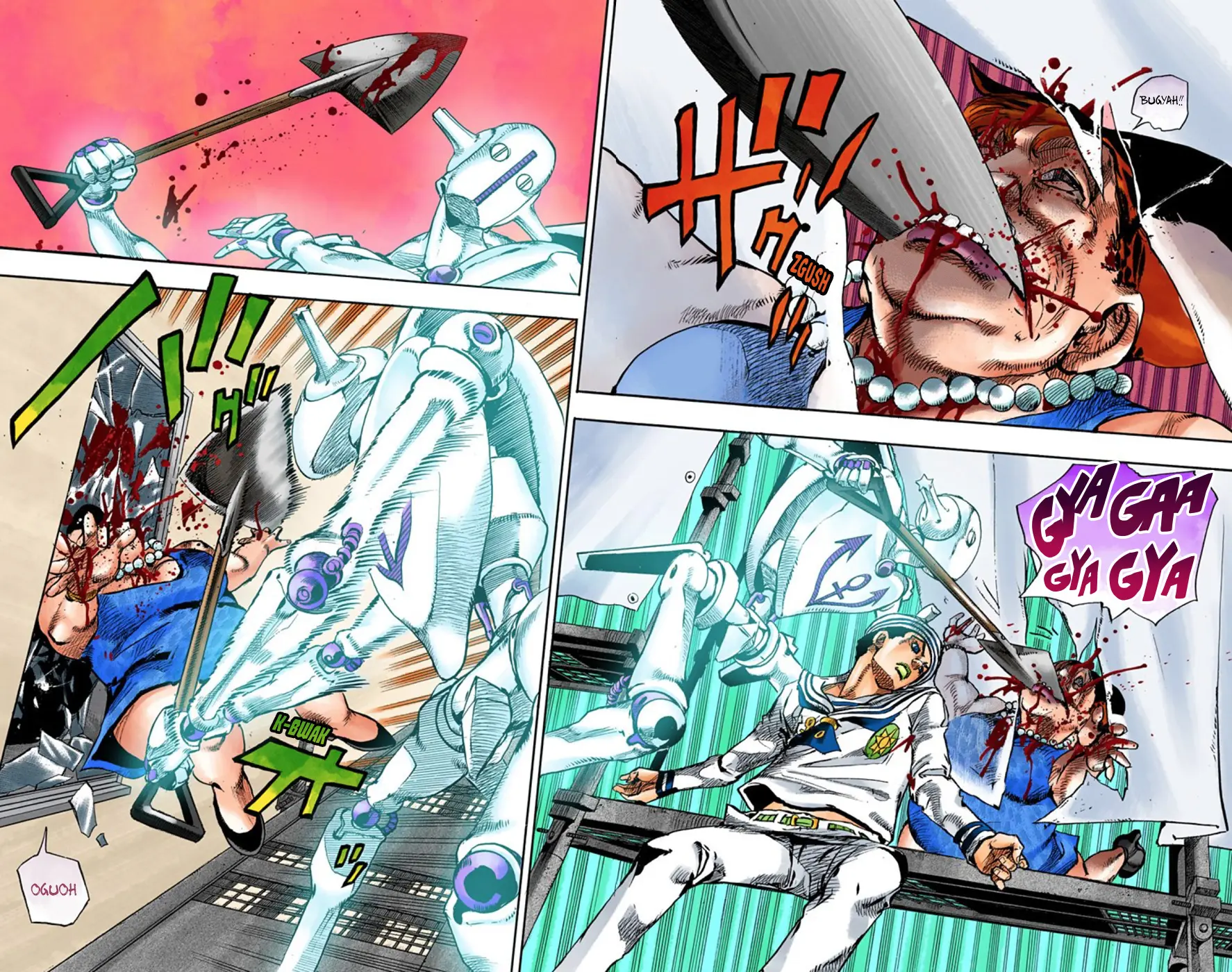 JoJo's Bizarre Adventure, Part 8: JoJolion Colored Manga β Chapter 61 β Page 27