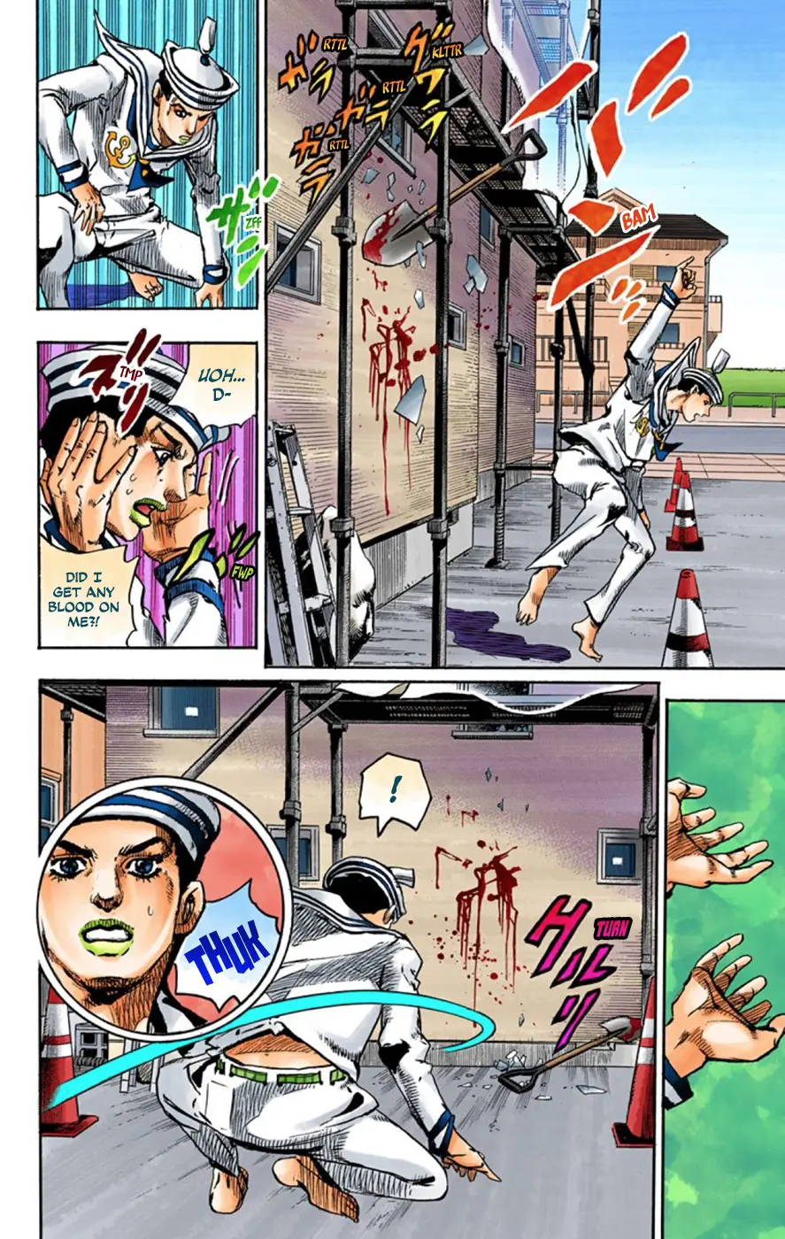 JoJo's Bizarre Adventure, Part 8: JoJolion Colored Manga β Chapter 61 β Page 28