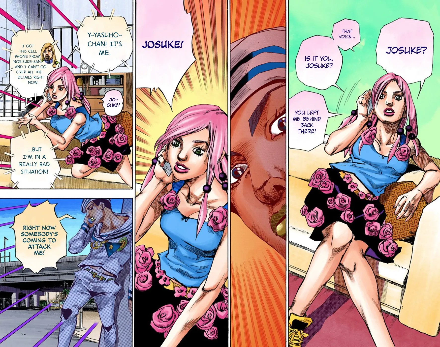 JoJo's Bizarre Adventure, Part 8: JoJolion Colored Manga β Chapter 61 β Page 36