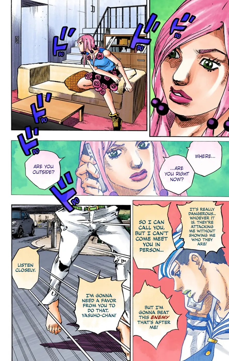JoJo's Bizarre Adventure, Part 8: JoJolion Colored Manga β Chapter 61 β Page 37