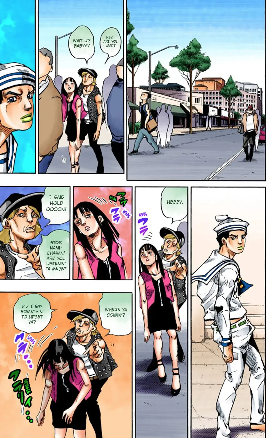 JoJo's Bizarre Adventure, Part 8: JoJolion Colored Manga β Chapter 61 β Page 40
