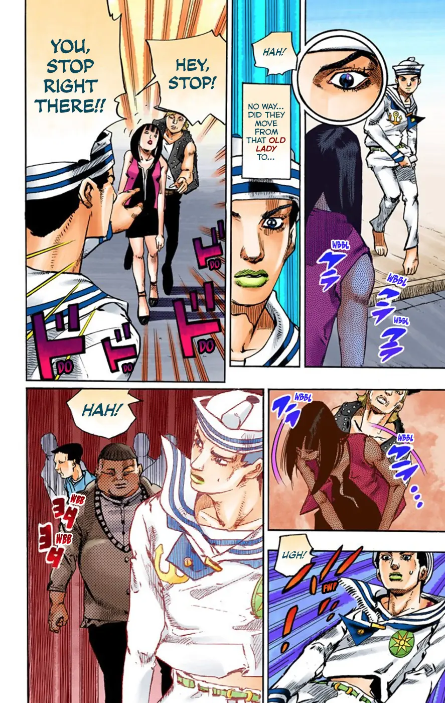 JoJo's Bizarre Adventure, Part 8: JoJolion Colored Manga β Chapter 61 β Page 41