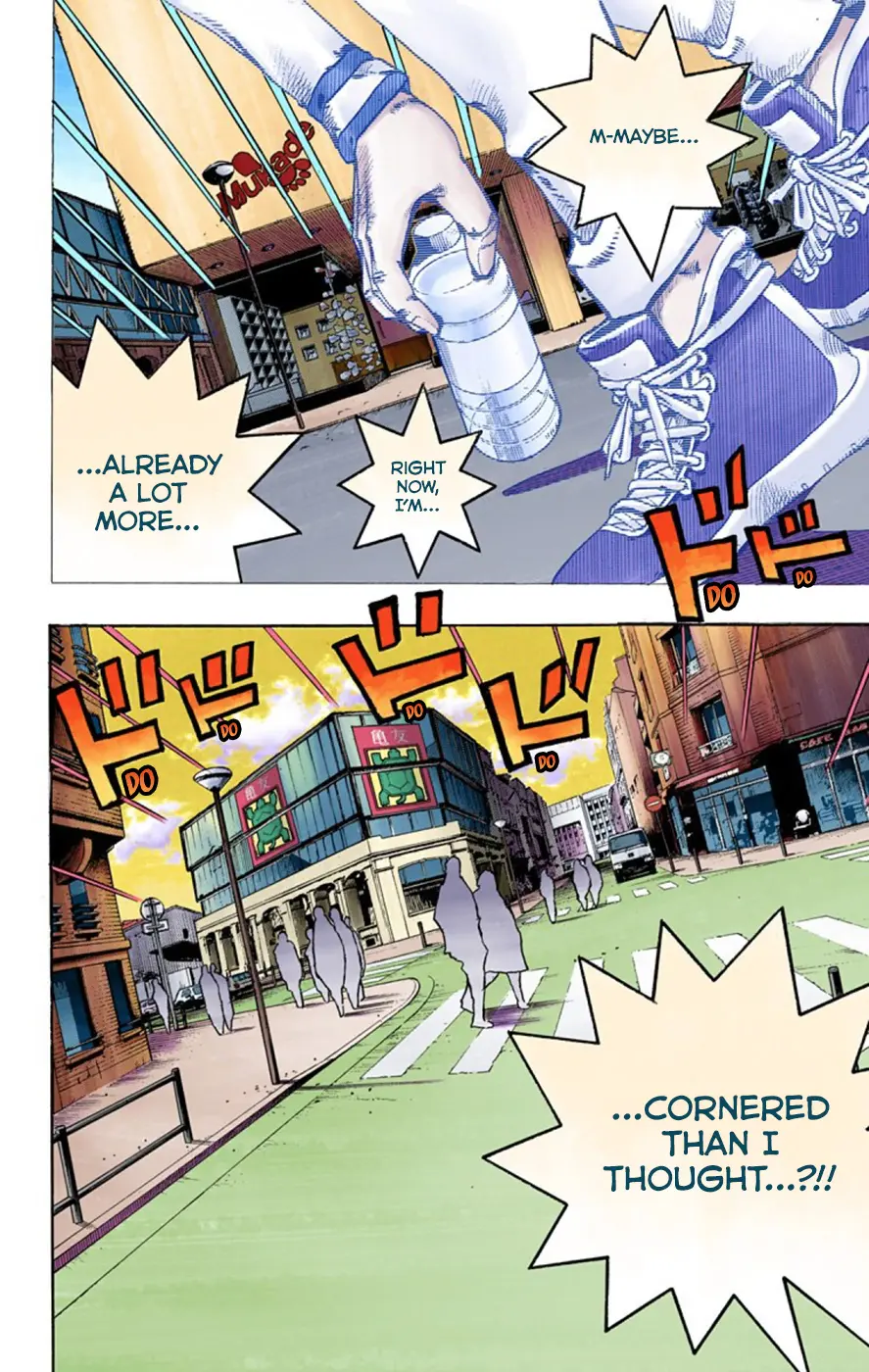 JoJo's Bizarre Adventure, Part 8: JoJolion Colored Manga β Chapter 62 β Page 2