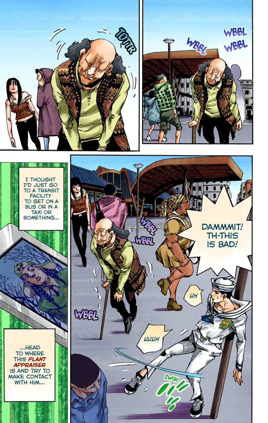 JoJo's Bizarre Adventure, Part 8: JoJolion Colored Manga β Chapter 62 β Page 3