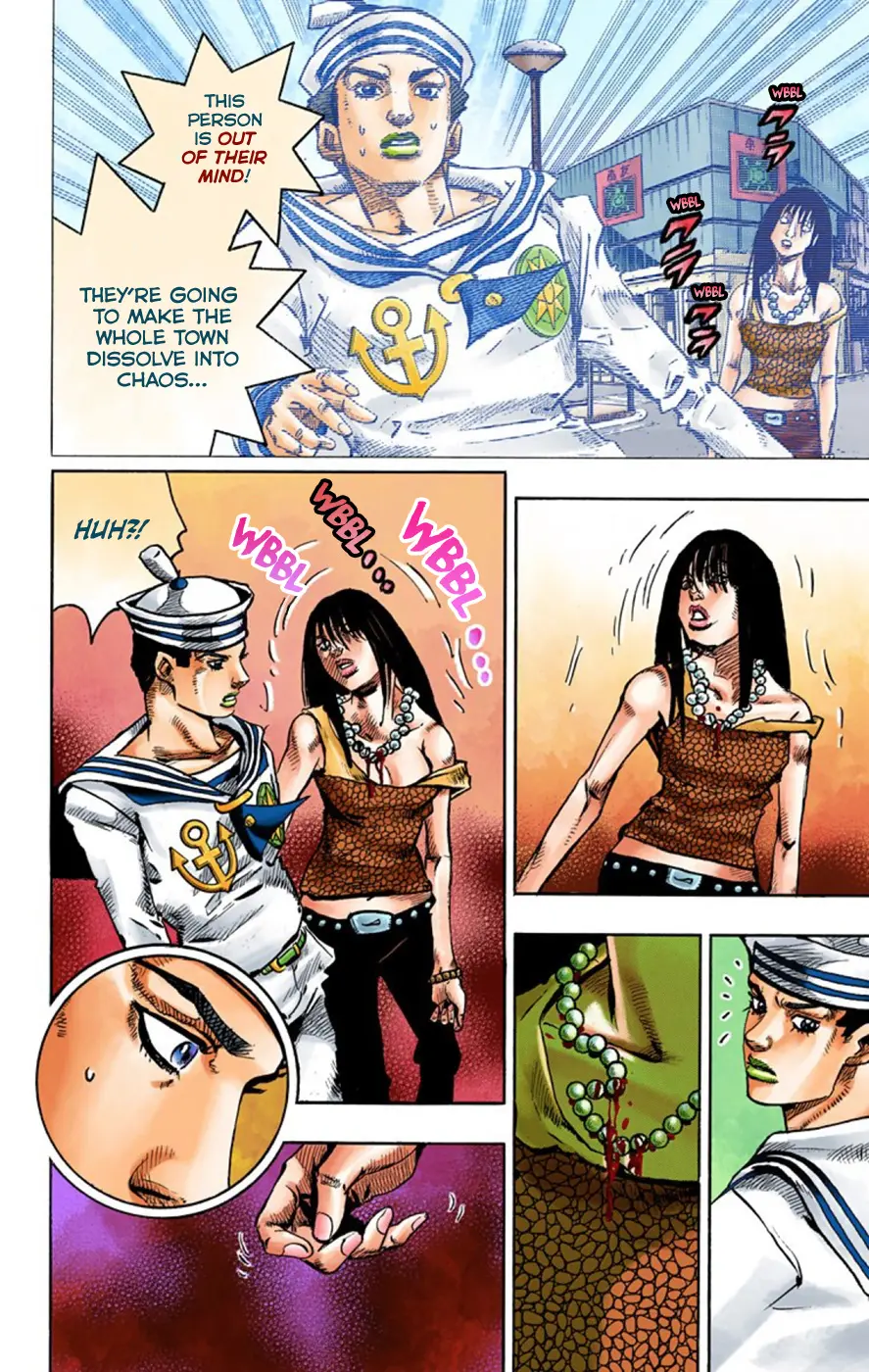 JoJo's Bizarre Adventure, Part 8: JoJolion Colored Manga β Chapter 62 β Page 5