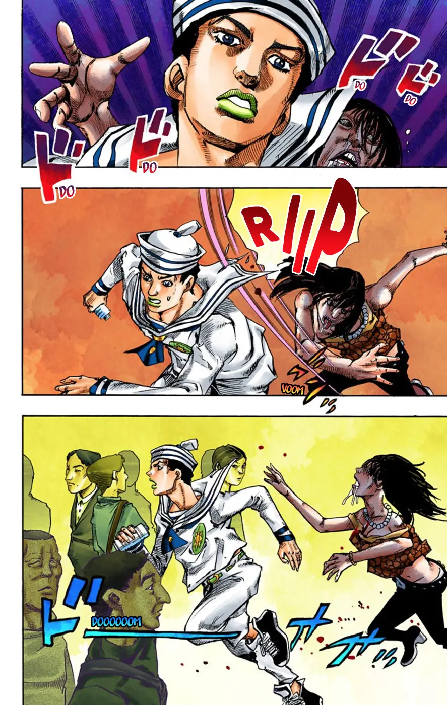 JoJo's Bizarre Adventure, Part 8: JoJolion Colored Manga β Chapter 62 β Page 9