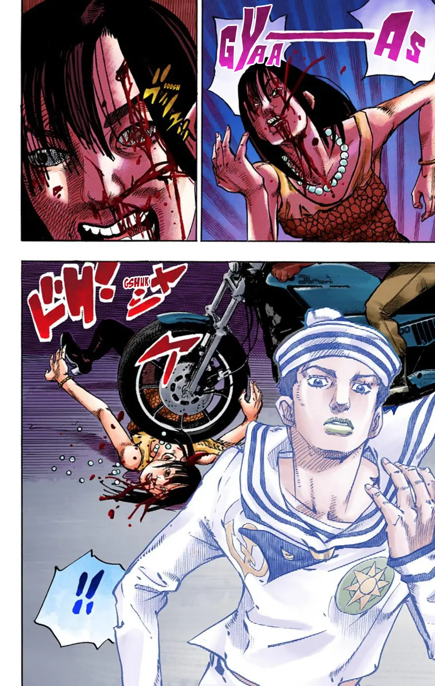 JoJo's Bizarre Adventure, Part 8: JoJolion Colored Manga β Chapter 62 β Page 11