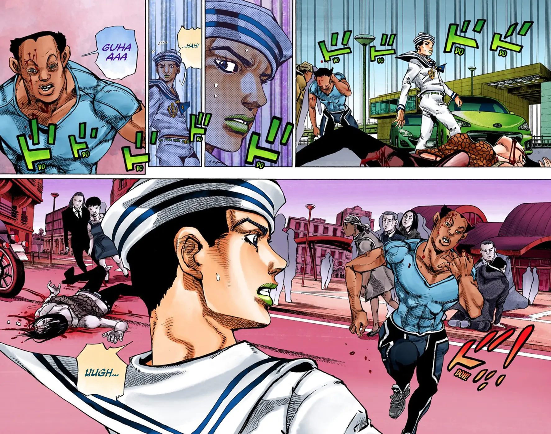 JoJo's Bizarre Adventure, Part 8: JoJolion Colored Manga β Chapter 62 β Page 13
