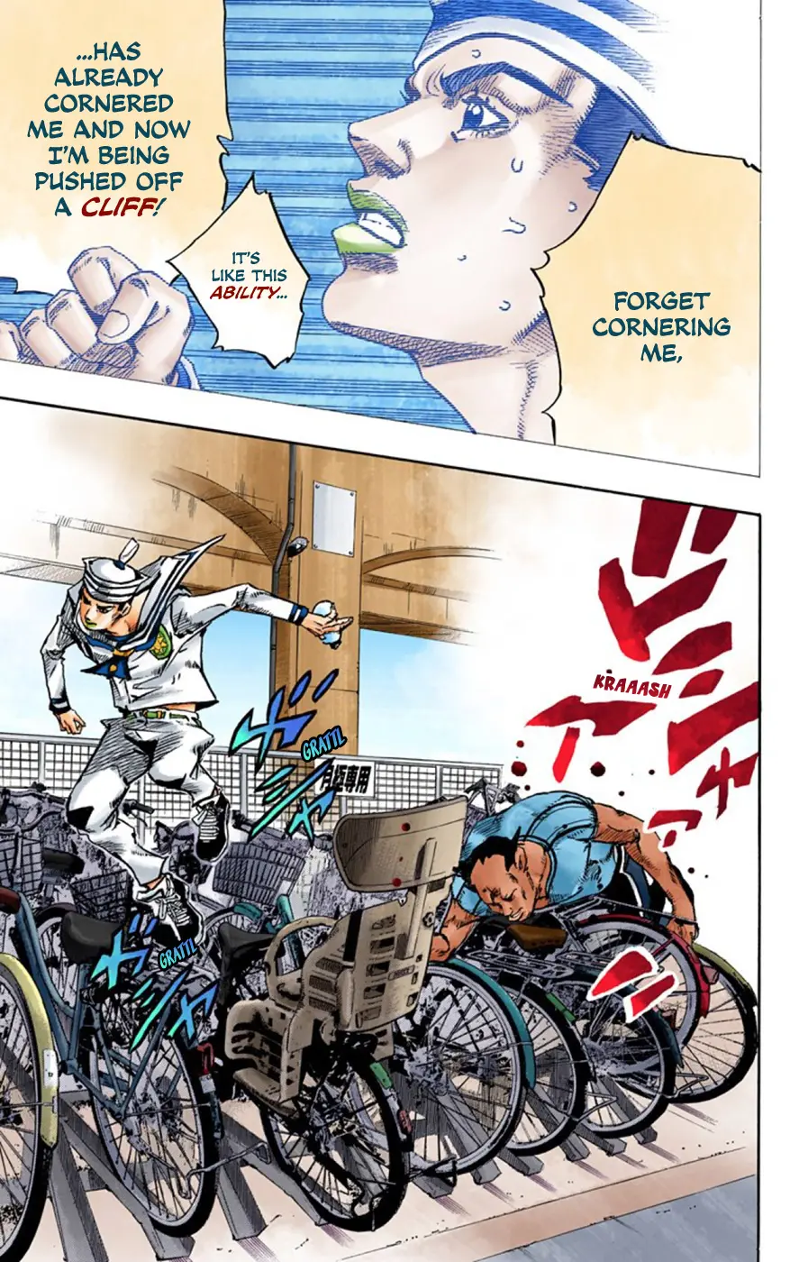 JoJo's Bizarre Adventure, Part 8: JoJolion Colored Manga β Chapter 62 β Page 15
