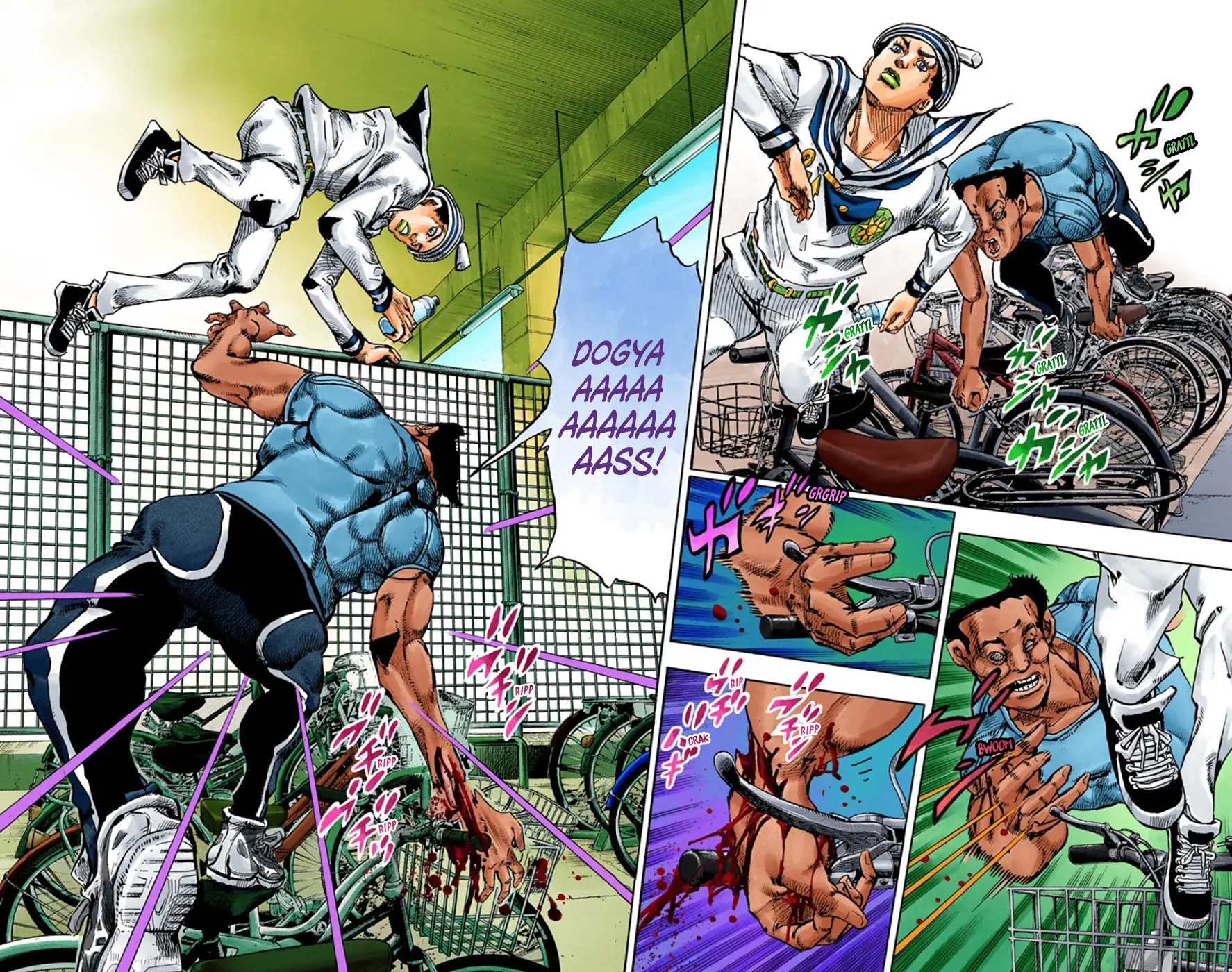 JoJo's Bizarre Adventure, Part 8: JoJolion Colored Manga β Chapter 62 β Page 16