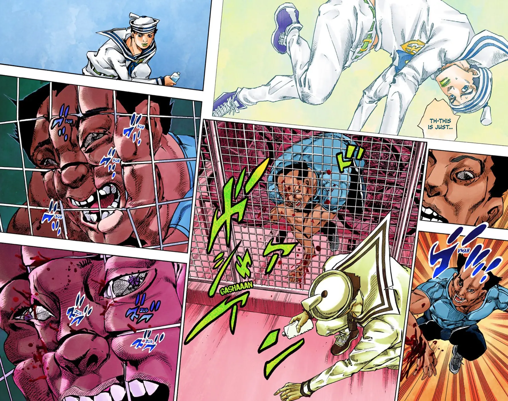JoJo's Bizarre Adventure, Part 8: JoJolion Colored Manga β Chapter 62 β Page 17