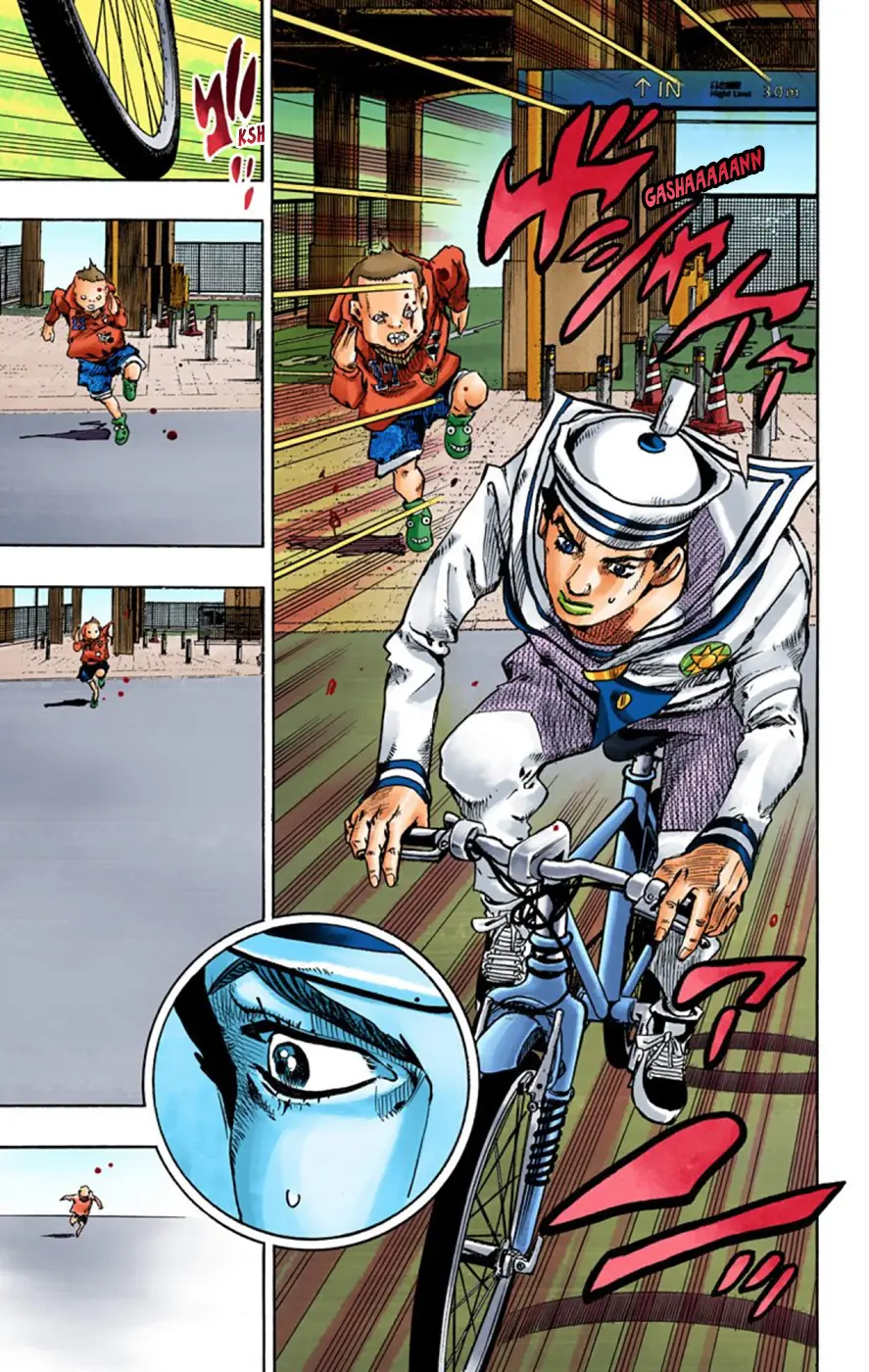 JoJo's Bizarre Adventure, Part 8: JoJolion Colored Manga β Chapter 62 β Page 22