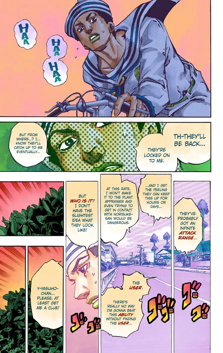 JoJo's Bizarre Adventure, Part 8: JoJolion Colored Manga β Chapter 62 β Page 24