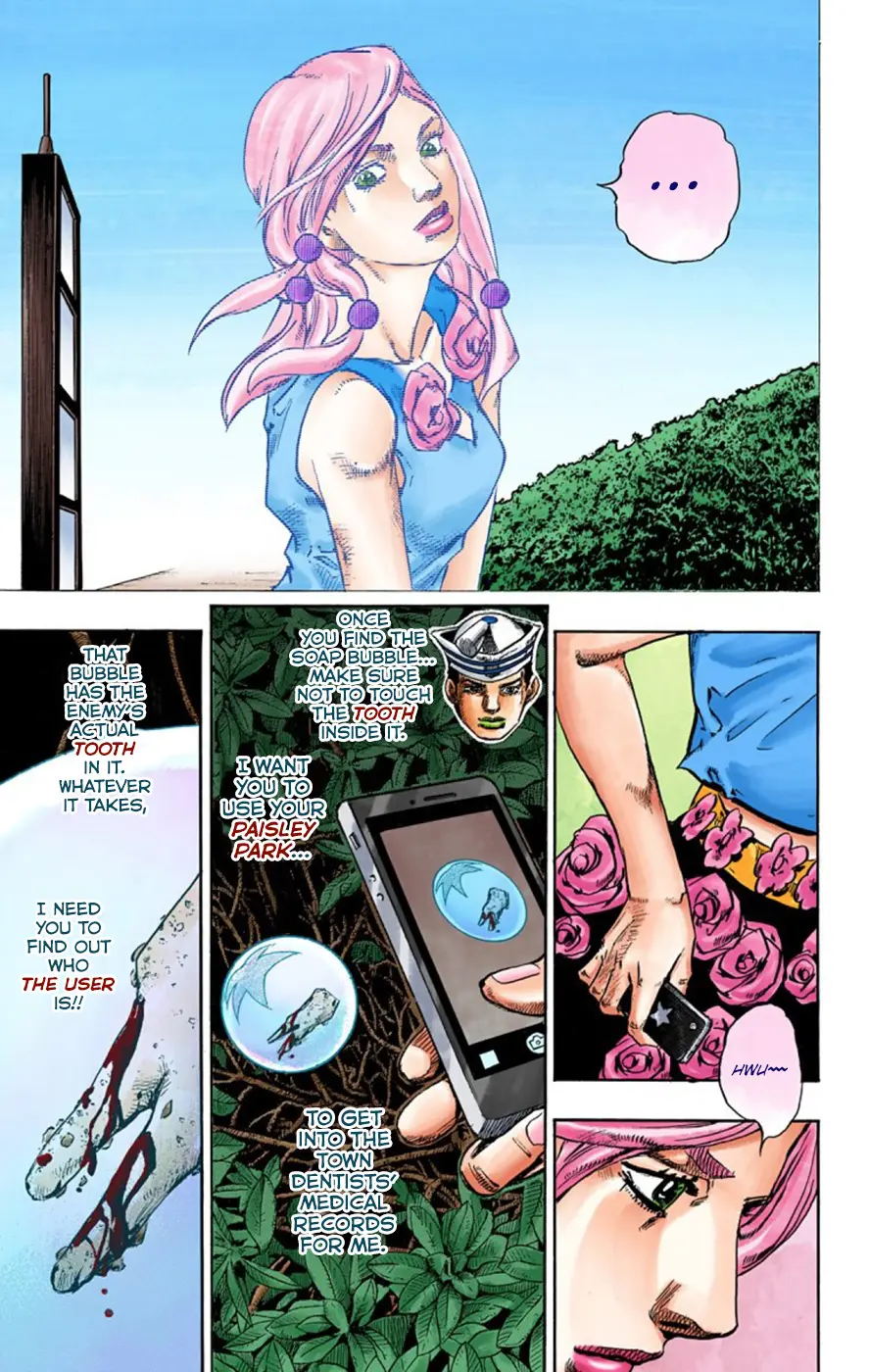 JoJo's Bizarre Adventure, Part 8: JoJolion Colored Manga β Chapter 62 β Page 26