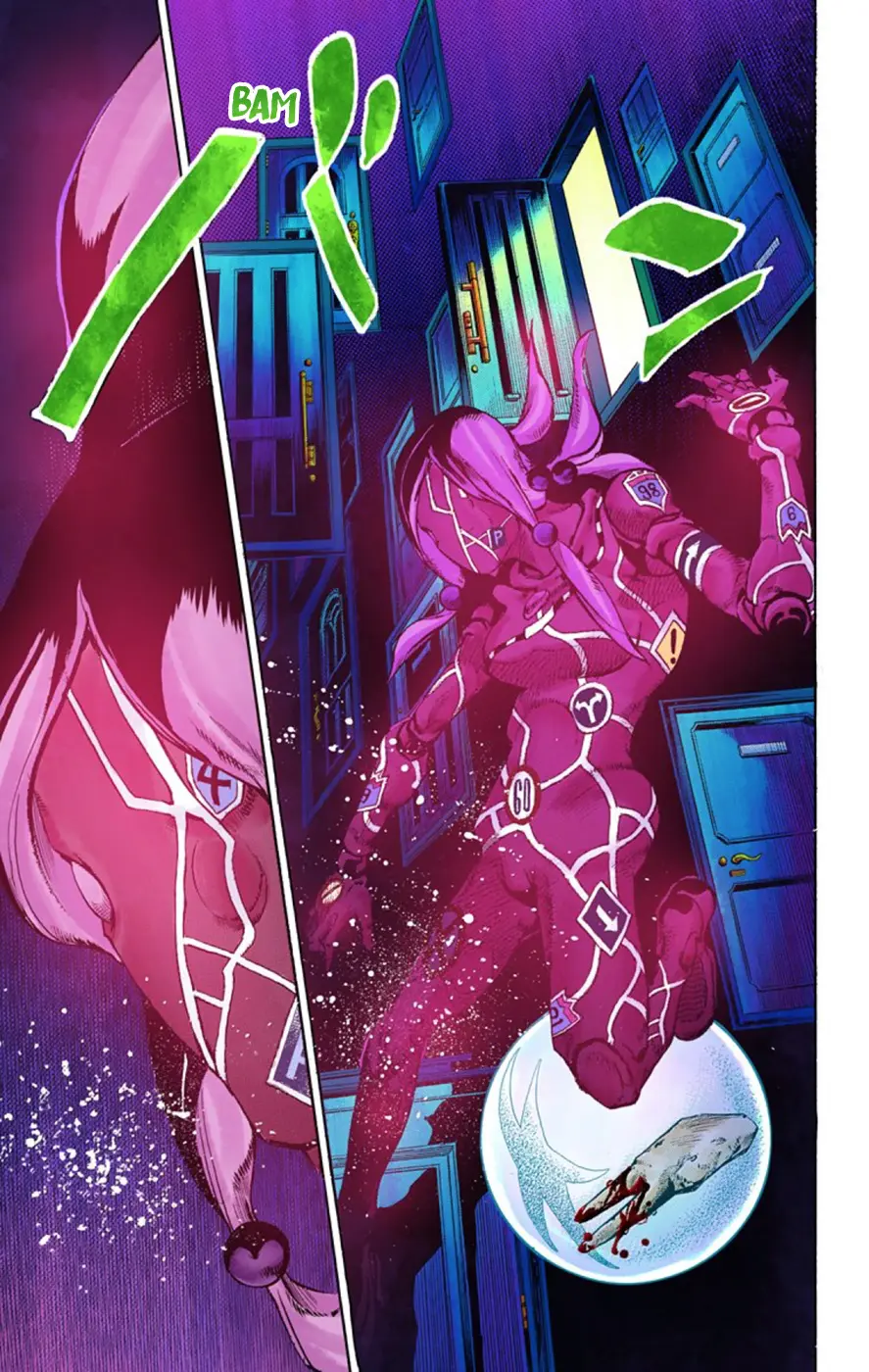 JoJo's Bizarre Adventure, Part 8: JoJolion Colored Manga β Chapter 62 β Page 28
