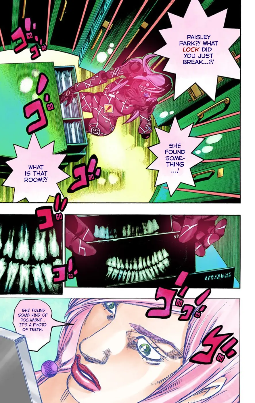 JoJo's Bizarre Adventure, Part 8: JoJolion Colored Manga β Chapter 62 β Page 30
