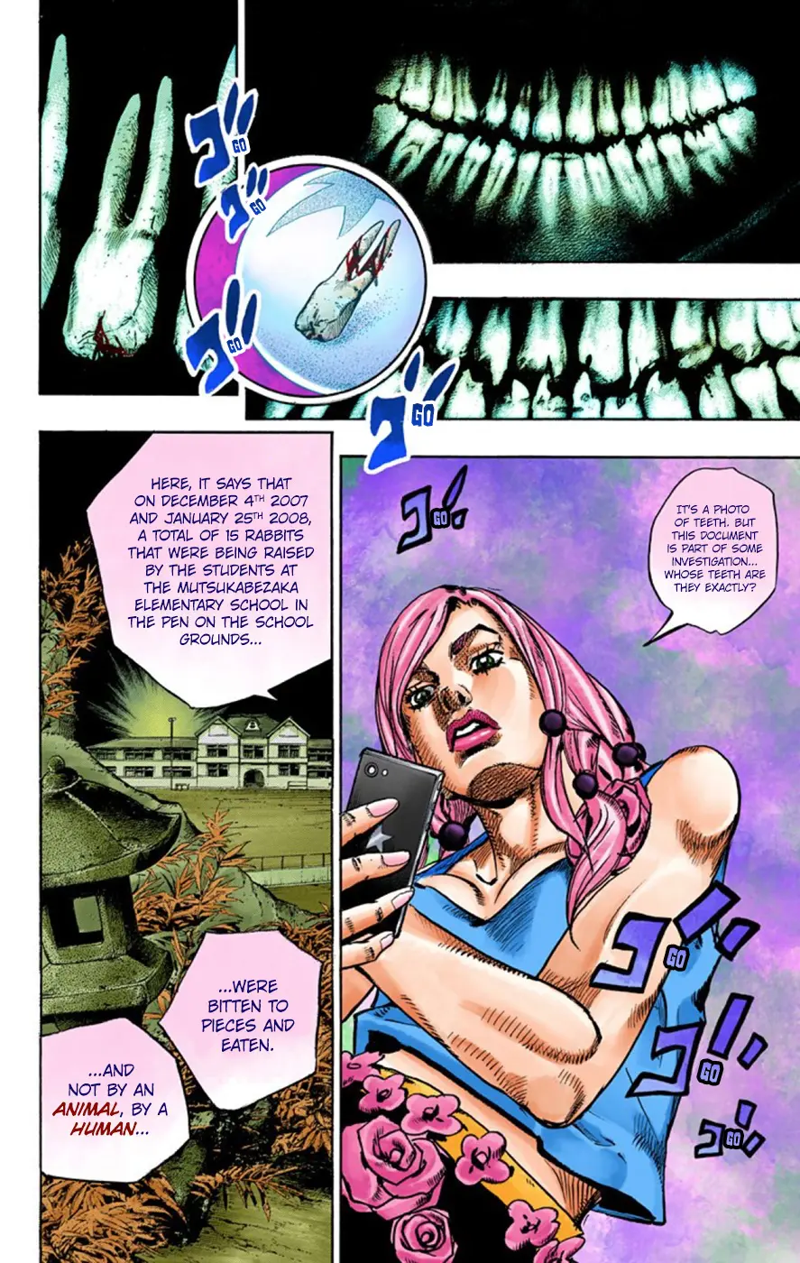 JoJo's Bizarre Adventure, Part 8: JoJolion Colored Manga β Chapter 62 β Page 31