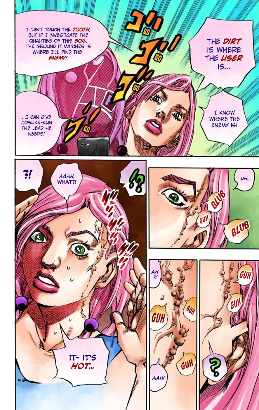 JoJo's Bizarre Adventure, Part 8: JoJolion Colored Manga β Chapter 62 β Page 35