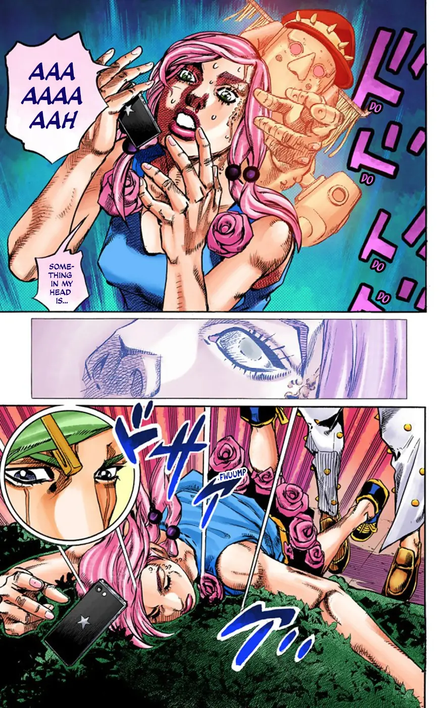 JoJo's Bizarre Adventure, Part 8: JoJolion Colored Manga β Chapter 62 β Page 36
