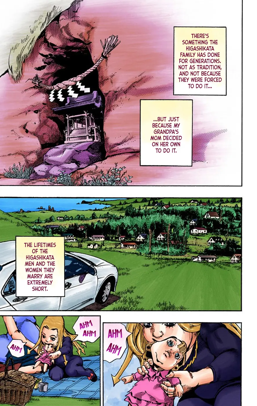 JoJo's Bizarre Adventure, Part 8: JoJolion Colored Manga β Chapter 64 β Page 3