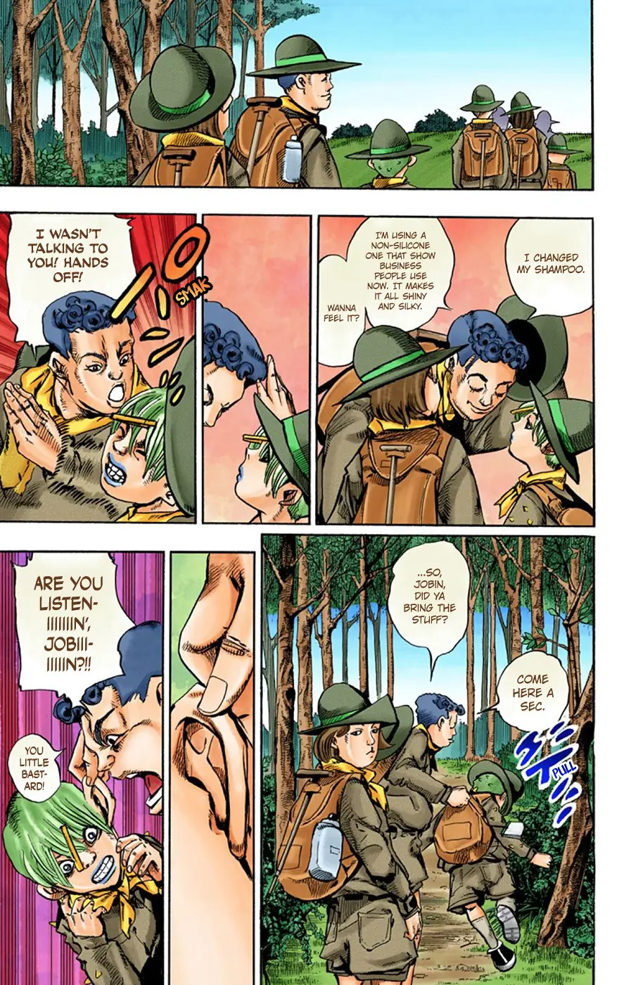 JoJo's Bizarre Adventure, Part 8: JoJolion Colored Manga β Chapter 64 β Page 7