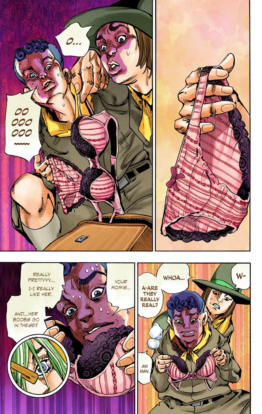 JoJo's Bizarre Adventure, Part 8: JoJolion Colored Manga β Chapter 64 β Page 9