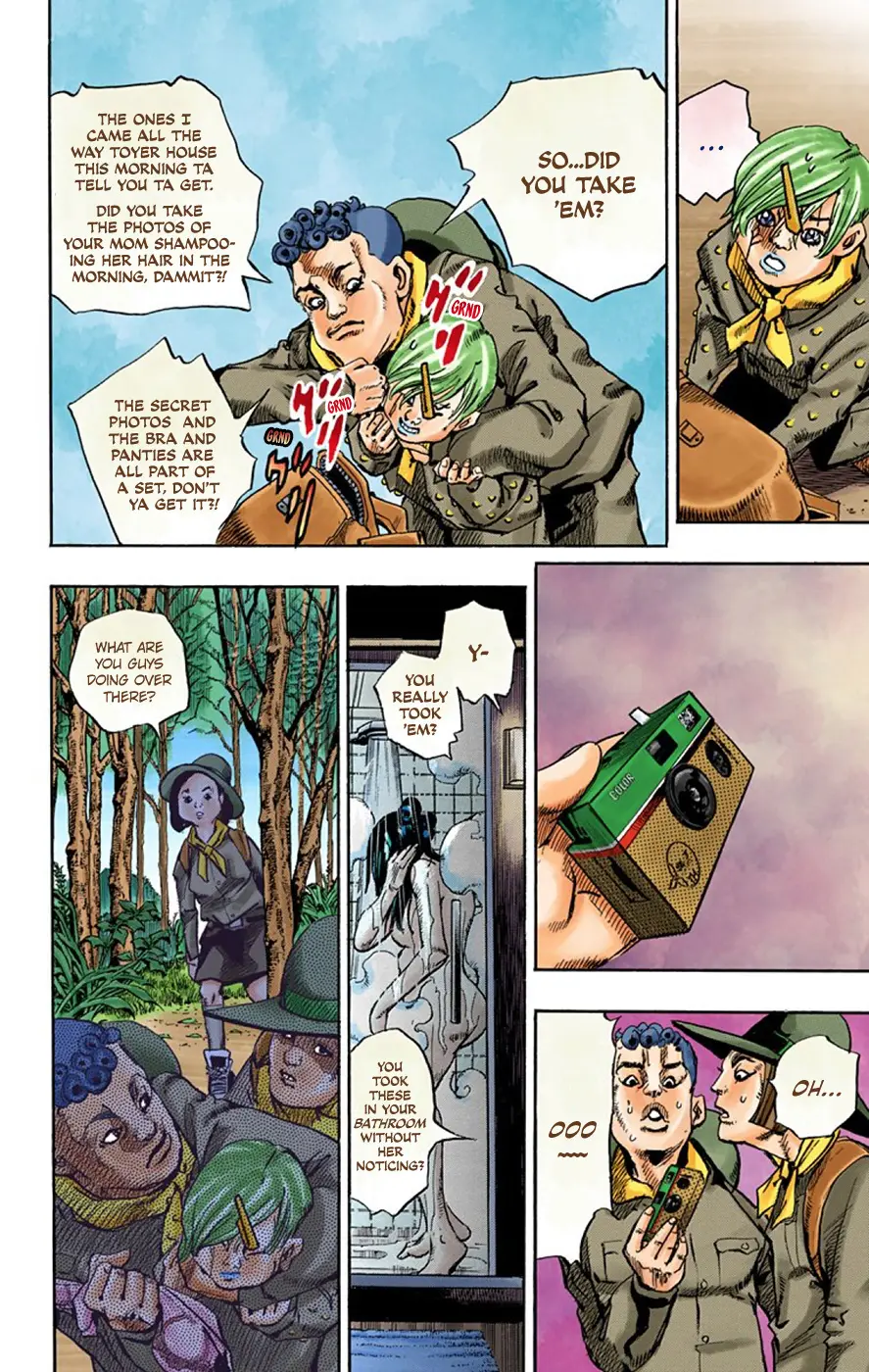 JoJo's Bizarre Adventure, Part 8: JoJolion Colored Manga β Chapter 64 β Page 10