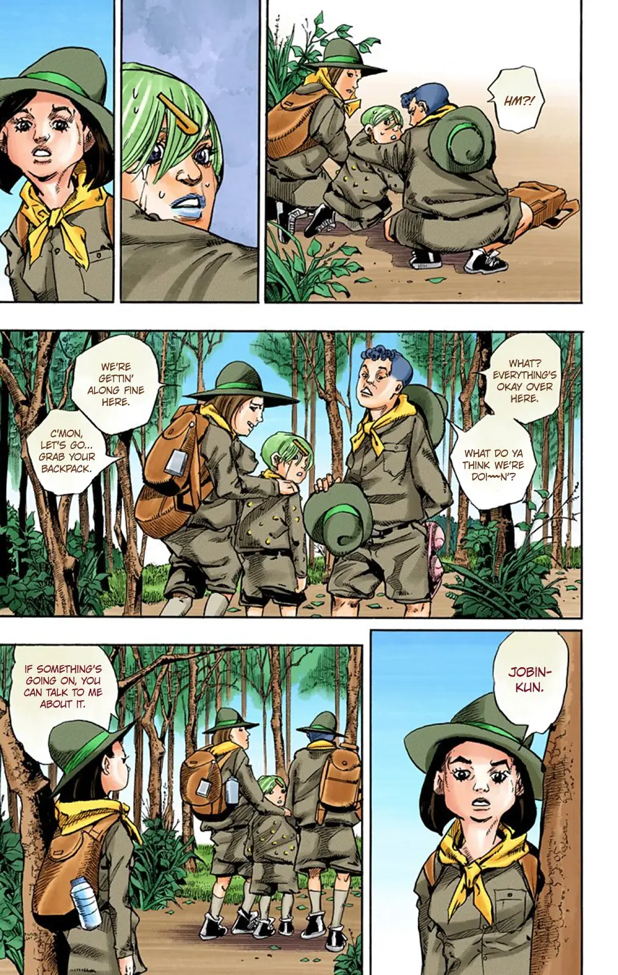 JoJo's Bizarre Adventure, Part 8: JoJolion Colored Manga β Chapter 64 β Page 11