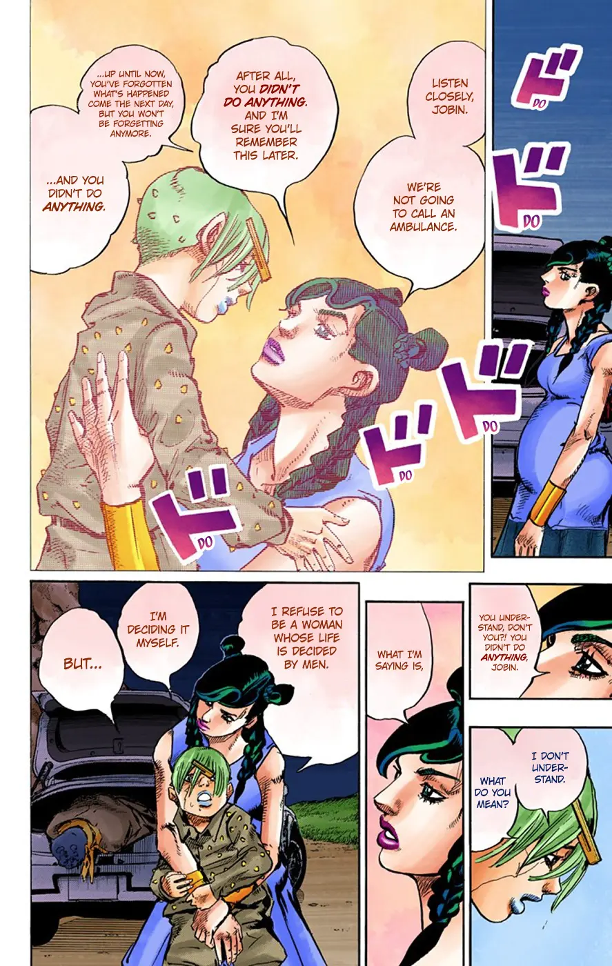 JoJo's Bizarre Adventure, Part 8: JoJolion Colored Manga β Chapter 64 β Page 21