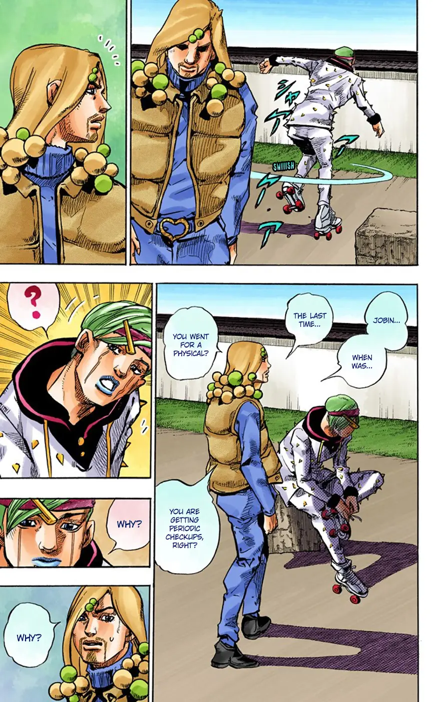 JoJo's Bizarre Adventure, Part 8: JoJolion Colored Manga β Chapter 64 β Page 25
