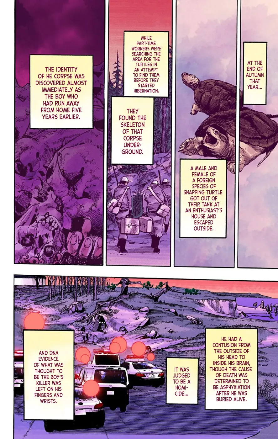 JoJo's Bizarre Adventure, Part 8: JoJolion Colored Manga β Chapter 64 β Page 28
