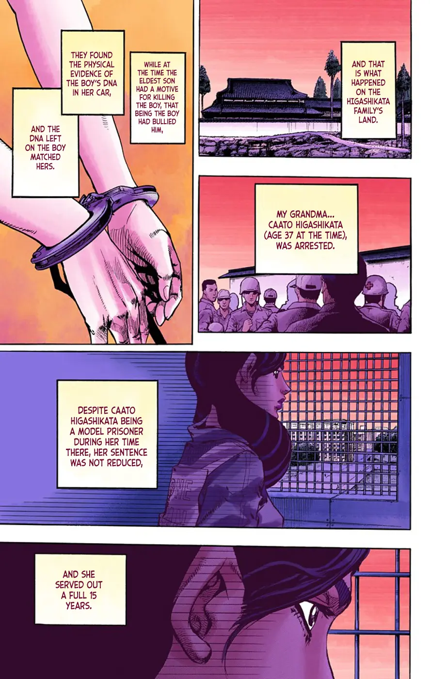 JoJo's Bizarre Adventure, Part 8: JoJolion Colored Manga β Chapter 64 β Page 29