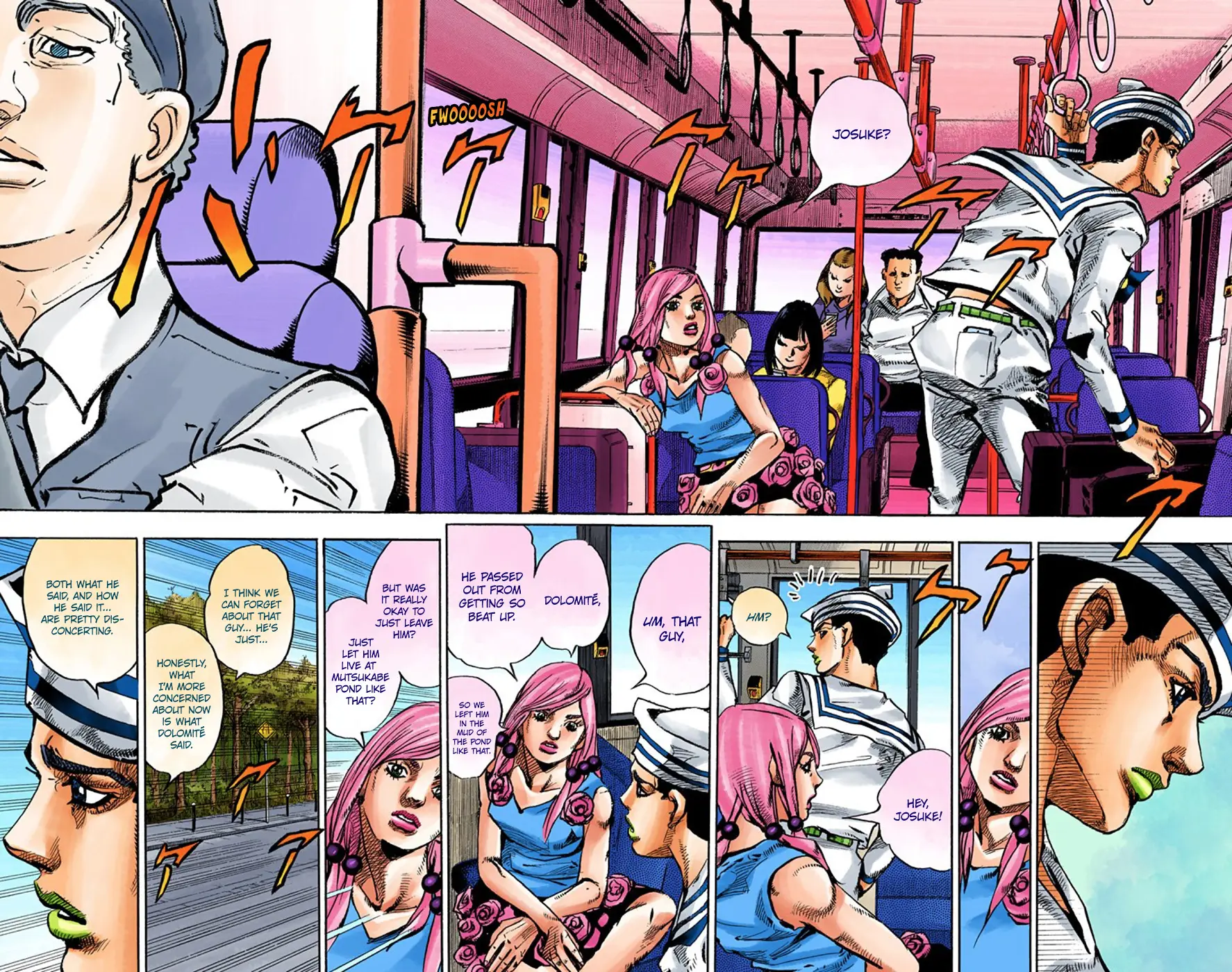 JoJo's Bizarre Adventure, Part 8: JoJolion Colored Manga β Chapter 64 β Page 30
