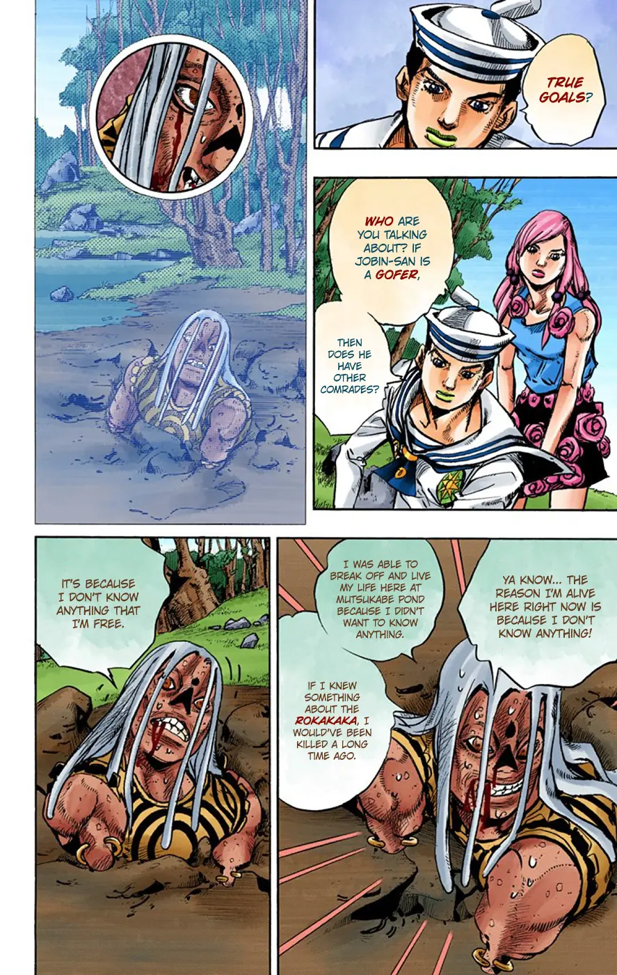 JoJo's Bizarre Adventure, Part 8: JoJolion Colored Manga β Chapter 64 β Page 33
