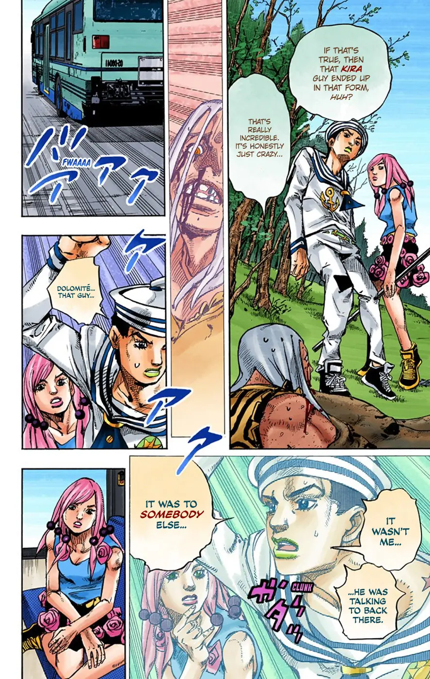 JoJo's Bizarre Adventure, Part 8: JoJolion Colored Manga β Chapter 64 β Page 35