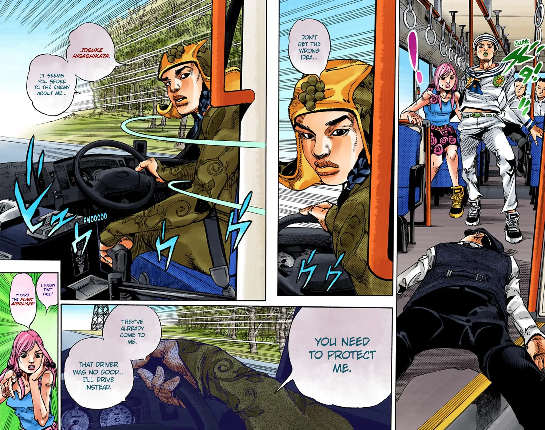 JoJo's Bizarre Adventure, Part 8: JoJolion Colored Manga β Chapter 64 β Page 38
